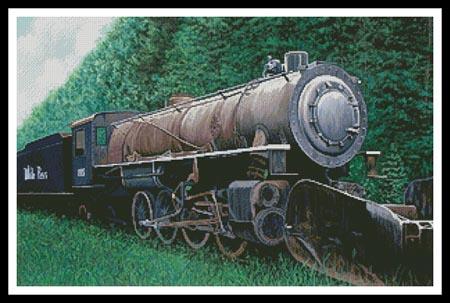 click here to view larger image of Skagway, White Pass Locomotive  (Mike Bennett) (chart)