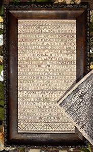 Apostles' Creed, The - A Reproduction Style Sampler
