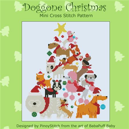 click here to view larger image of Dog Gone Christmas (chart)