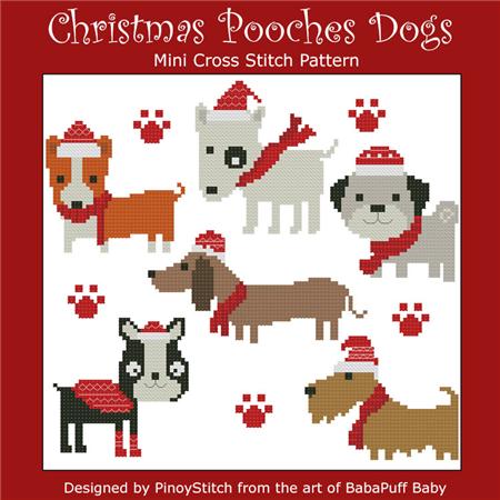 Christmas Pooches Dogs