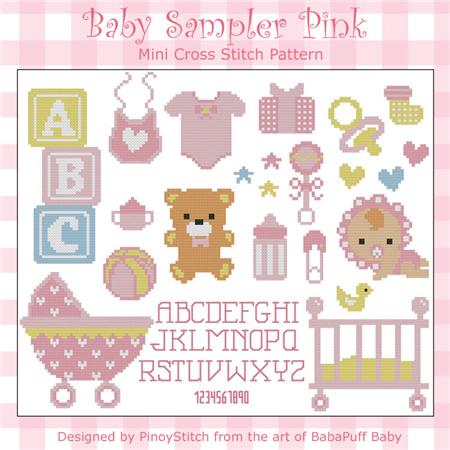 Baby Sampler Pink