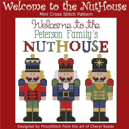click here to view larger image of Welcome to the NutHouse - Customizable (chart)