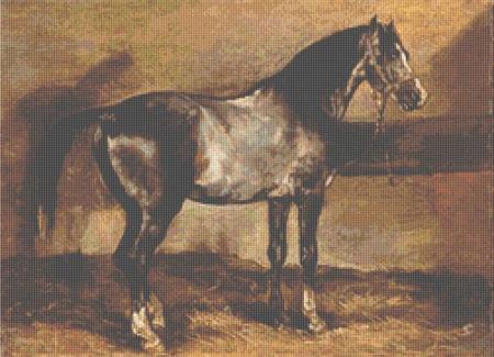Gray Horse (Theodore Gericault)