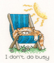 I Don't Do Busy - Evenweave
