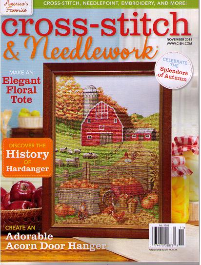Cross Stitch & Needlework Magazine - November 2013