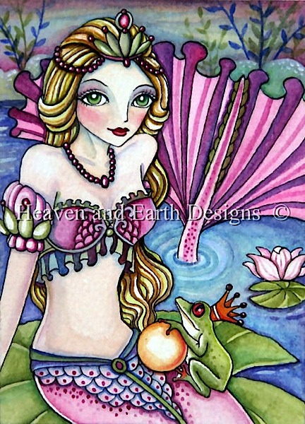 Mermaid and The Frog Prince - Quick Stitch