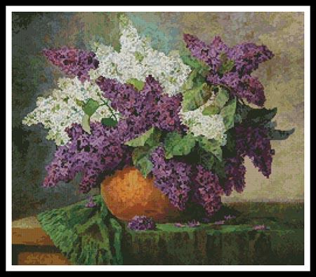 click here to view larger image of Lilacs  (Max Streckenbach) (chart)