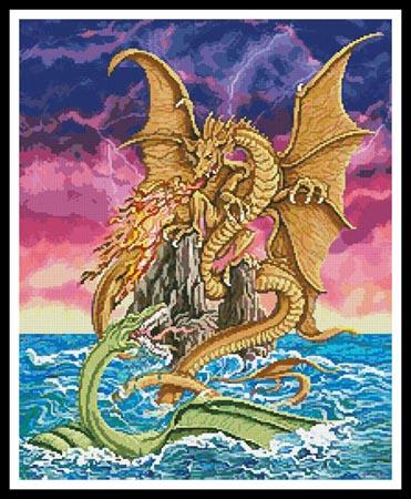 Dragon Battle  (Gail Gastfield)