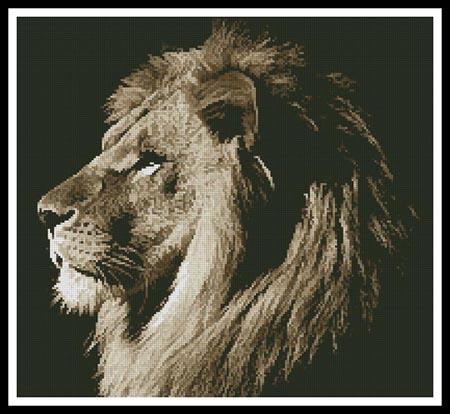 click here to view larger image of Lion Profile (chart)