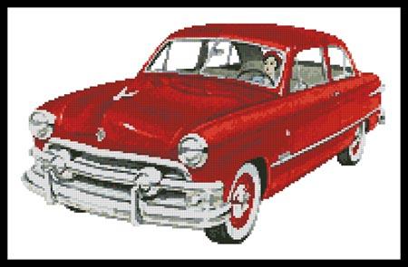 click here to view larger image of Retro Car (chart)