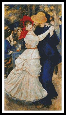 Dance at Bougival  (Pierre-Auguste Renoir)