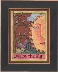 click here to view larger image of Live By The Sun - 2013 Sticks Kits (counted cross stitch kit)