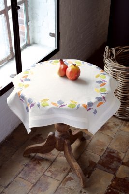 Colorful Leaves Tablecloth
