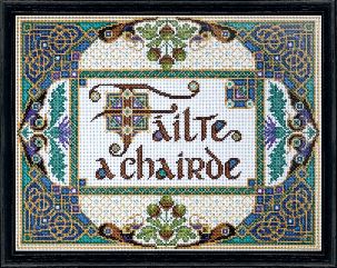 click here to view larger image of Welcome Friends (counted cross stitch kit)