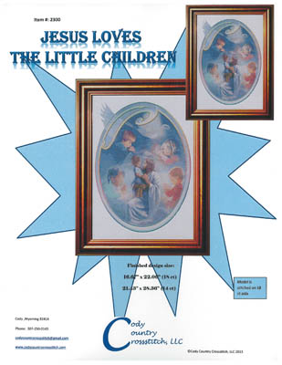 click here to view larger image of Jesus Loves the Little Children (chart)