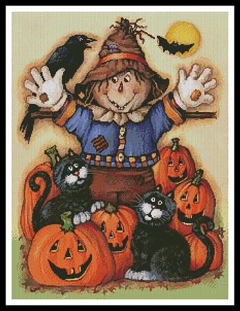 Scarecrow's Halloween Pumpkin Patch