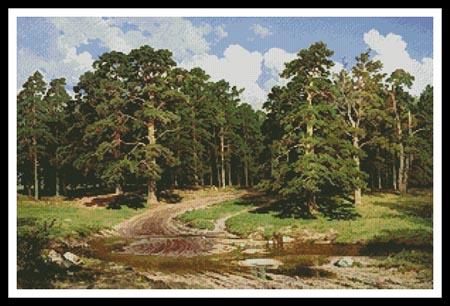 click here to view larger image of Pine Forest  (Ivan Shishkin) (chart)