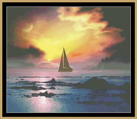 Sunset Sail 