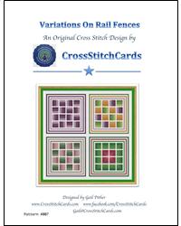 click here to view larger image of Variations on Rail Fences (chart)