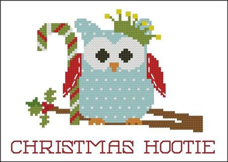 click here to view larger image of Christmas Hootie 002 Crown (chart)
