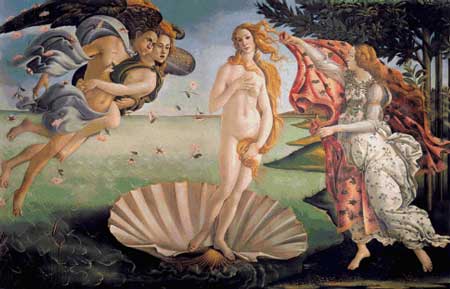 click here to view larger image of Birth of Venus, The (chart)