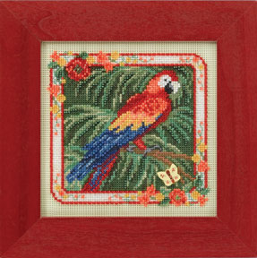 click here to view larger image of Parrot (2014) (counted cross stitch kit)