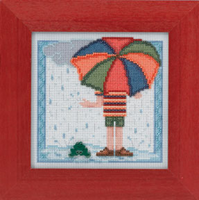 click here to view larger image of Rainy Day (2014) (counted cross stitch kit)