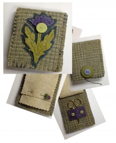 Thistle Sewing Wallet Kit
