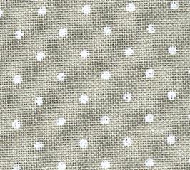 White Dots on Natural - Belfast Petit Point 32ct