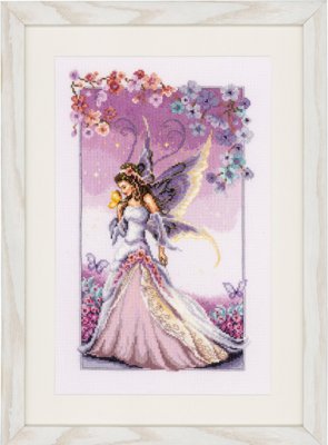 click here to view larger image of Lilac Fairy (counted cross stitch kit)