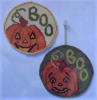 Circle Ornaments - Pumpkins/The Boo Team
