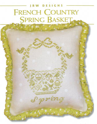 click here to view larger image of French Country Spring Basket (chart)