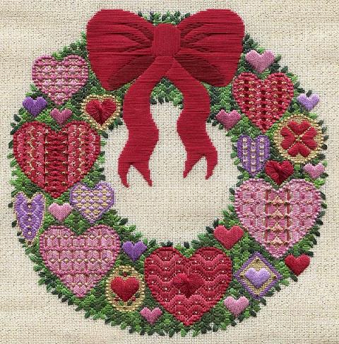 click here to view larger image of Valentine Wreath ()