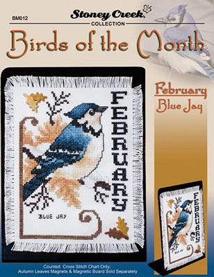 click here to view larger image of Birds of the Month - February (Blue Jay) (chart)