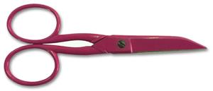 Bohin Epoxy Flat Blades 4 1/3 inch Scissors - Pink