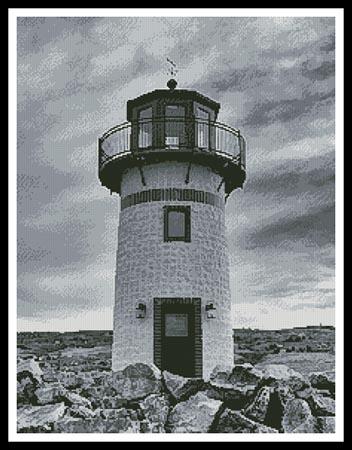 Black and White Lighthouse (Tony Naccarato)