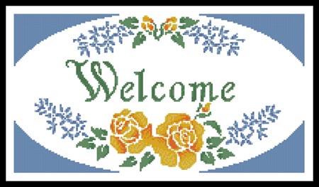 click here to view larger image of Welcome Sign (chart)