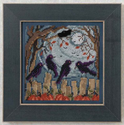 click here to view larger image of Ravens (counted cross stitch kit)
