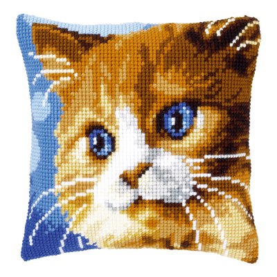 Brown Cat Pillow