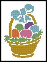 click here to view larger image of Little Easter Basket  (Joni Prittie) (chart)