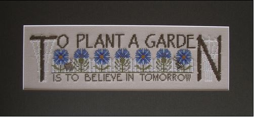 To Plant A Garden