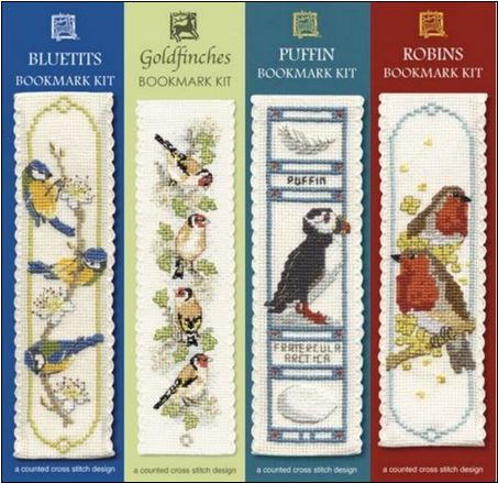Bird Bookmarks - Set of 4
