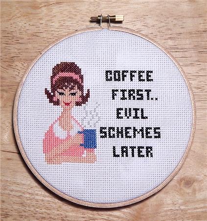 click here to view larger image of Sassy Lady  Coffee (chart)