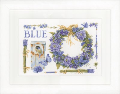Lavender Wreath - Marjolein Bastin Collection (14ct)