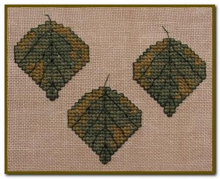 Autumn Leaves Wall Quilt Block L