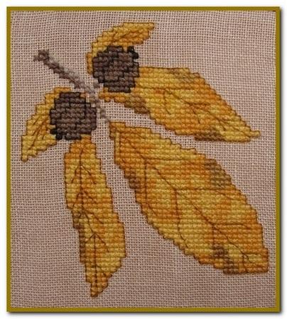Autumn Leaves Wall Quilt Block K
