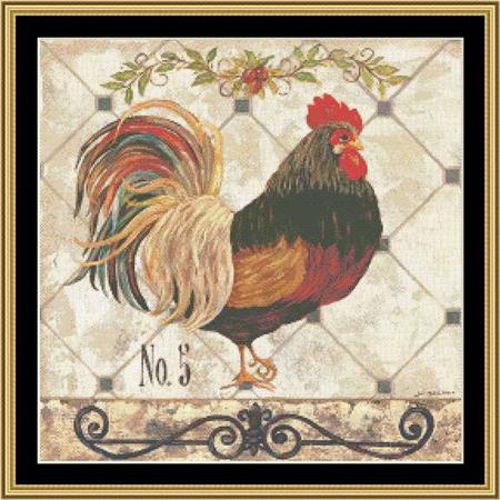 Country Rooster - Jo Moulton