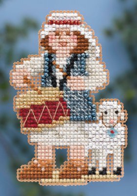 click here to view larger image of Drummer Boy - Seasonal Ornament / Pin Kit (counted cross stitch kit)