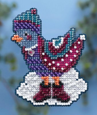 Winter Bird - Seasonal Ornament / Pin Kit