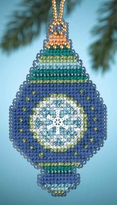 click here to view larger image of Lapis - Christmas Jewels (counted cross stitch kit)